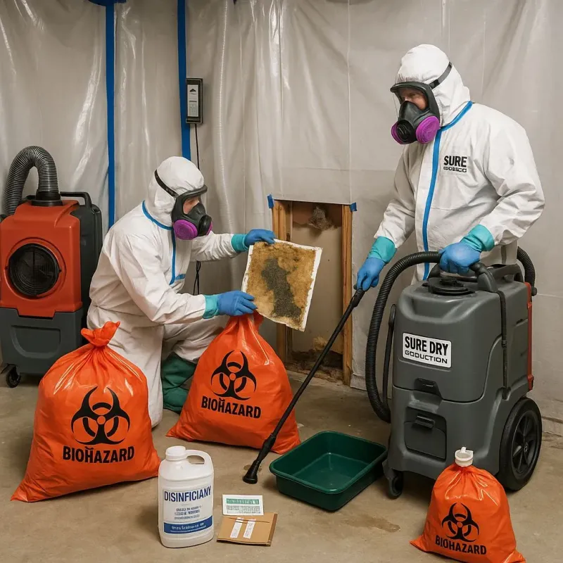 Contaminated Water Handling Protocols process in Gibson City, IL