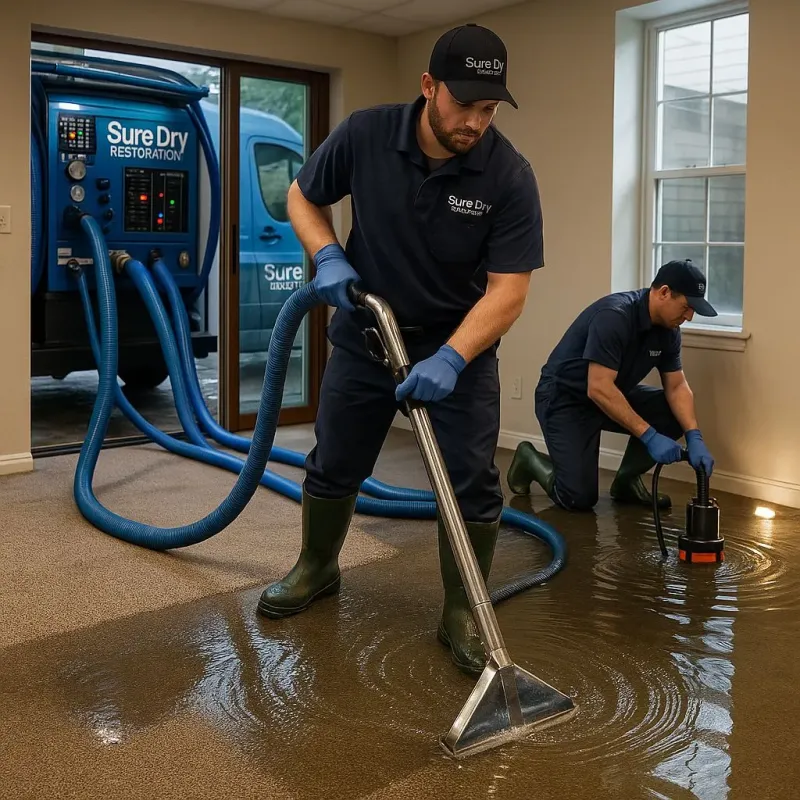 Water Extraction and Removal process in Gibson City, IL